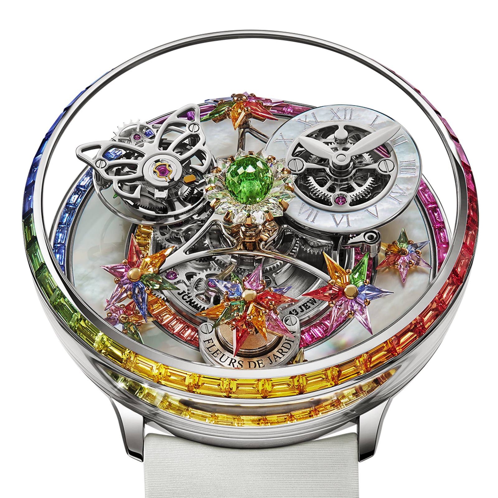 Jacob & Co Fleurs de Jardin Rainbow White Gold Jacob & Co Fleurs de Jardin Rainbow White Gold