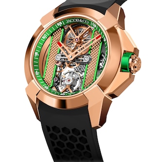 Jacob & Co Epic X Rose Gold - Green Inner Ring