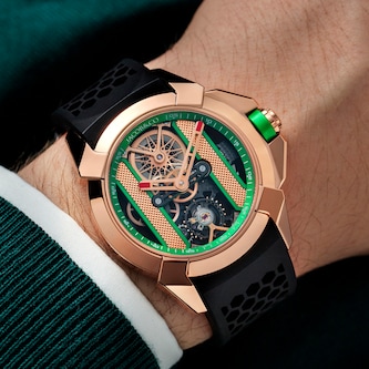 Jacob & Co Epic X Rose Gold - Green Inner Ring