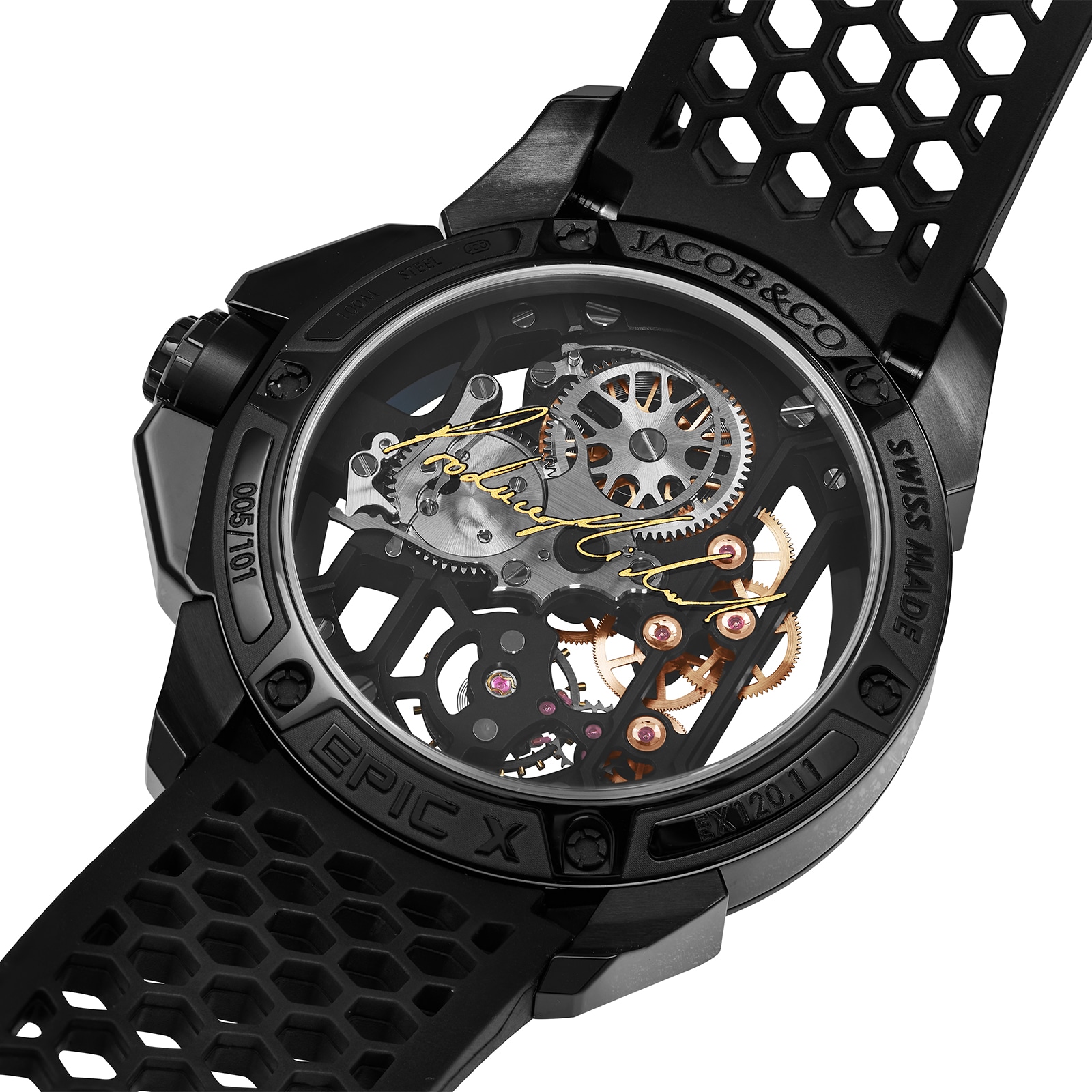 Jacob & Co Epic X Producer Michael Steel Black DLC