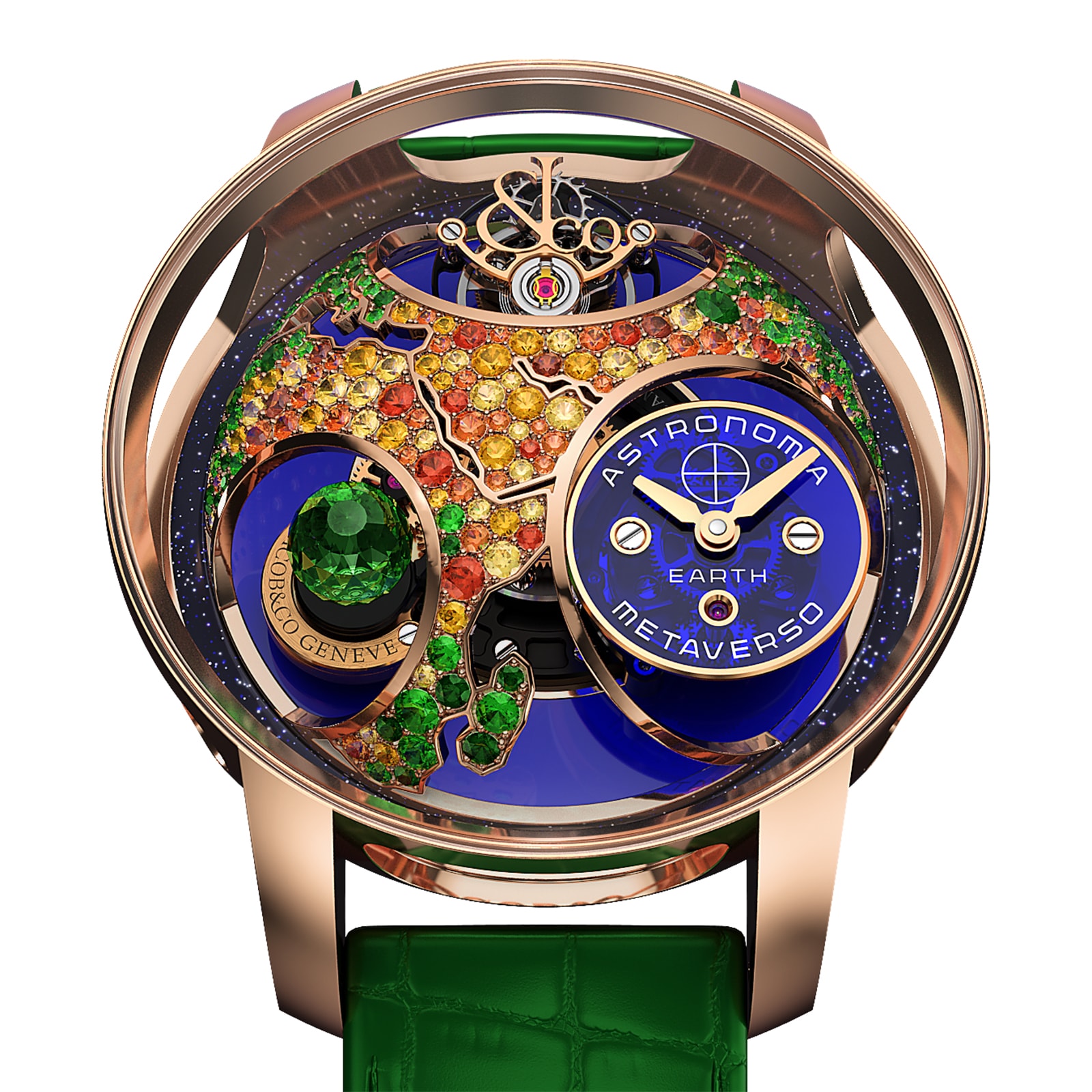 Jacob & Co Astronomia Solar Metaverso Earth Jacob & Co Astronomia Solar Metaverso Earth