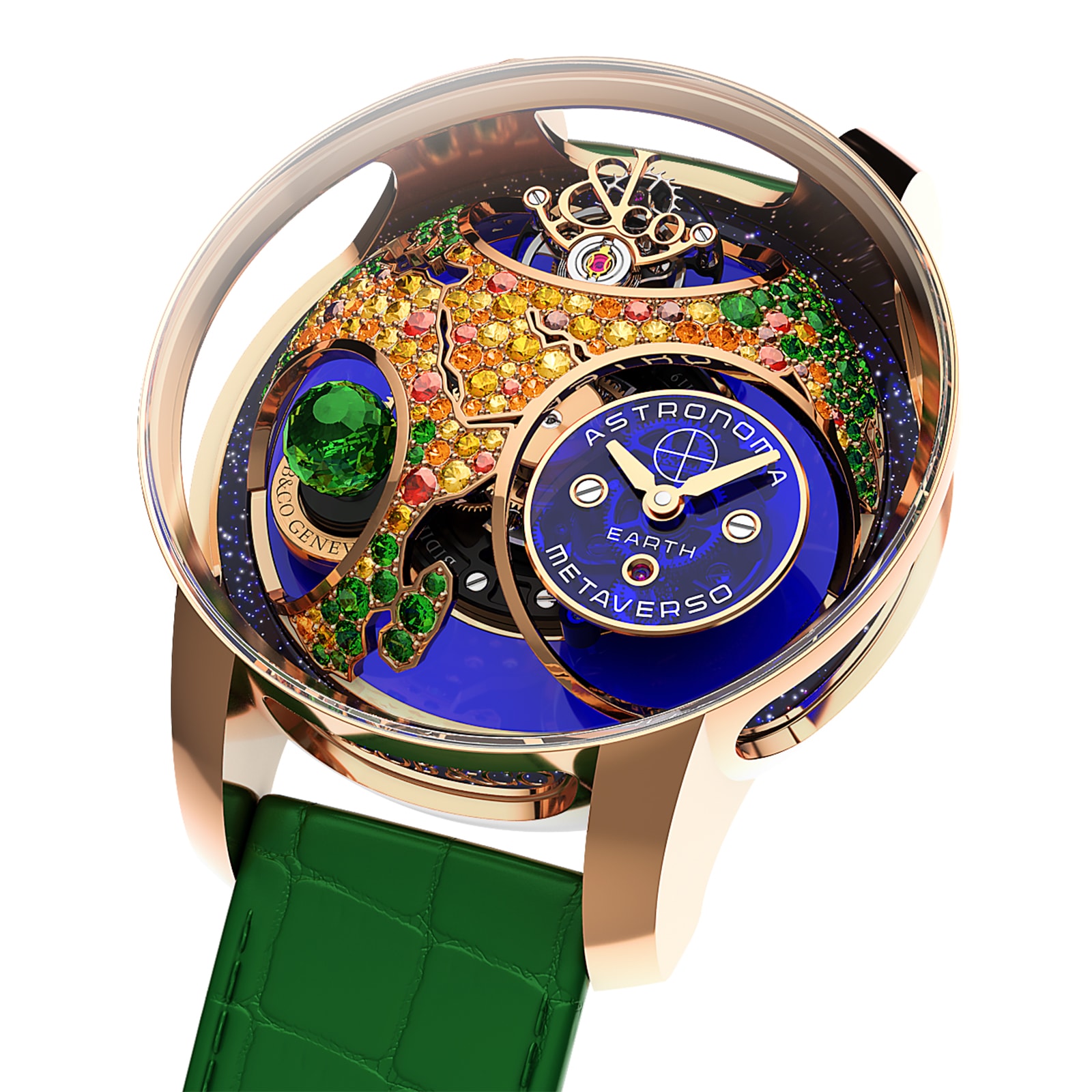 Jacob & Co Astronomia Solar Metaverso Earth Jacob & Co Astronomia Solar Metaverso Earth