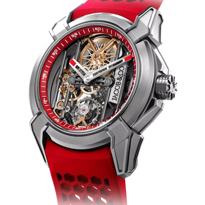 Jacob & Co Epix X Titanium Red Watch