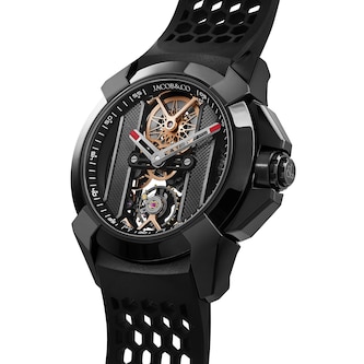 Jacob & Co Epic X Black DLC Steel Watch Jacob & Co Epic X Black DLC Steel Watch
