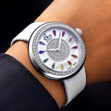 Jacob & Co Limited Edition Brilliant Multi Colored Sapphire Diamond
