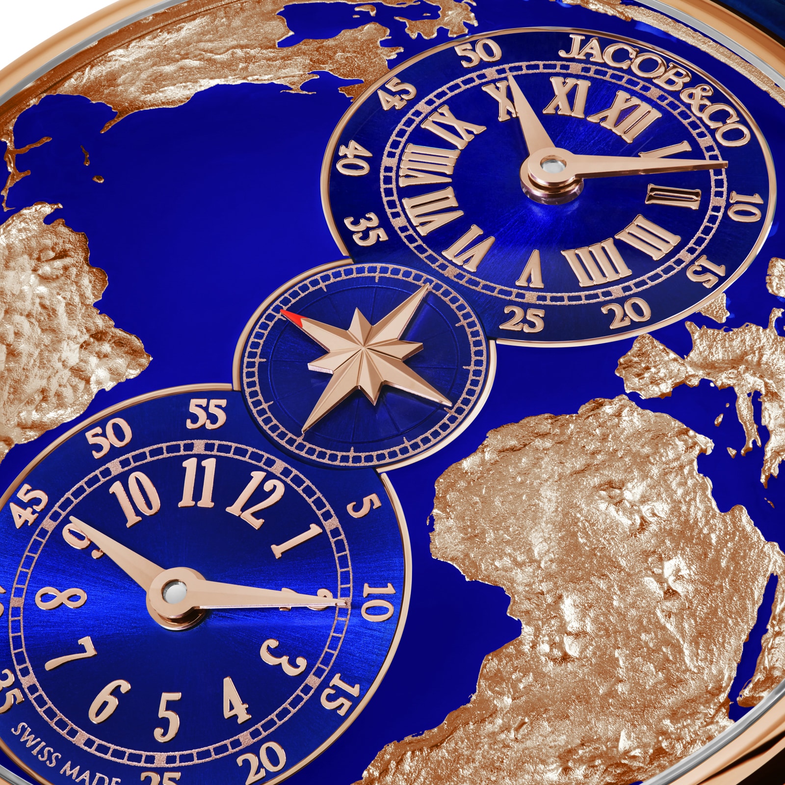 Jacob & Co The World Is Yours Dual Time Zone