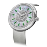 Jacob & Co Brilliant One Row Green Sapphires