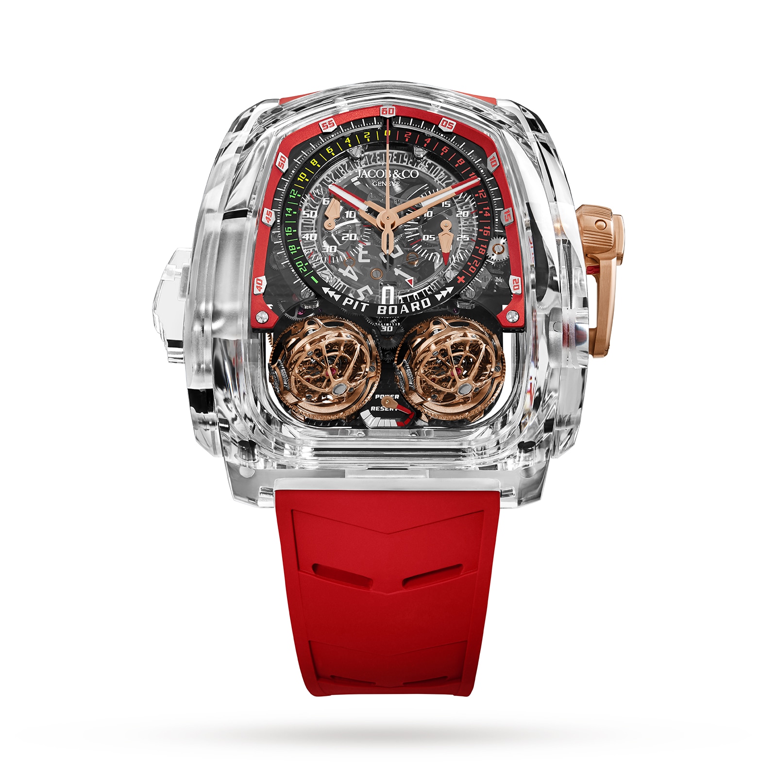 Jacob & Co Twin Turbo Furious Sapphire Red