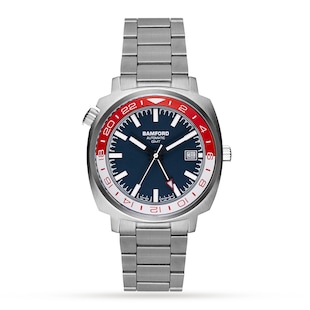 Bamford GMT Steel Red White