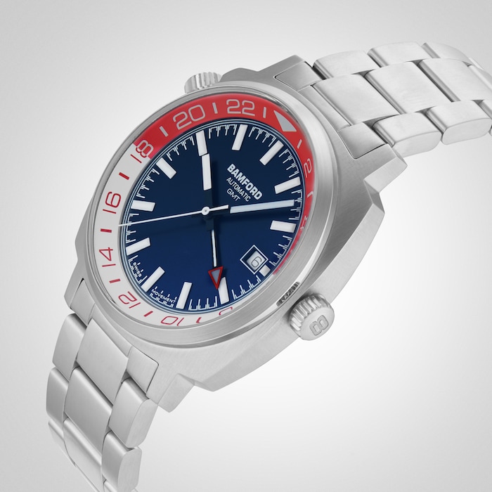 Bamford GMT Steel Red White