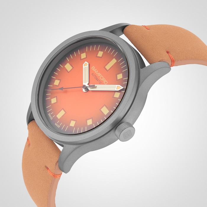 Bamford B80 Adventure 39mm Mens Watch - Orange