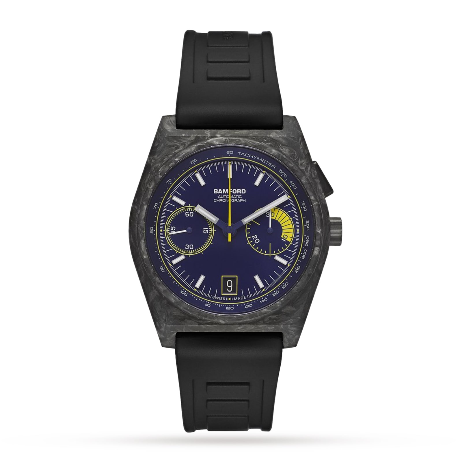 Navy Blue 41.5mm Mens Watch