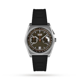 Bamford Titanium B347 Brown/Orange Flame Mens Watch