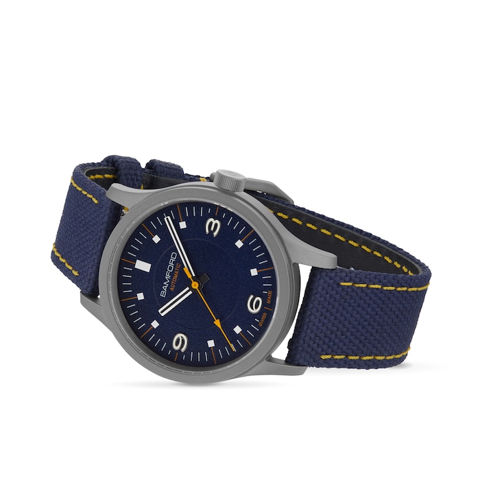 Bamford B80 Heritage 39mm Mens Watch - Navy