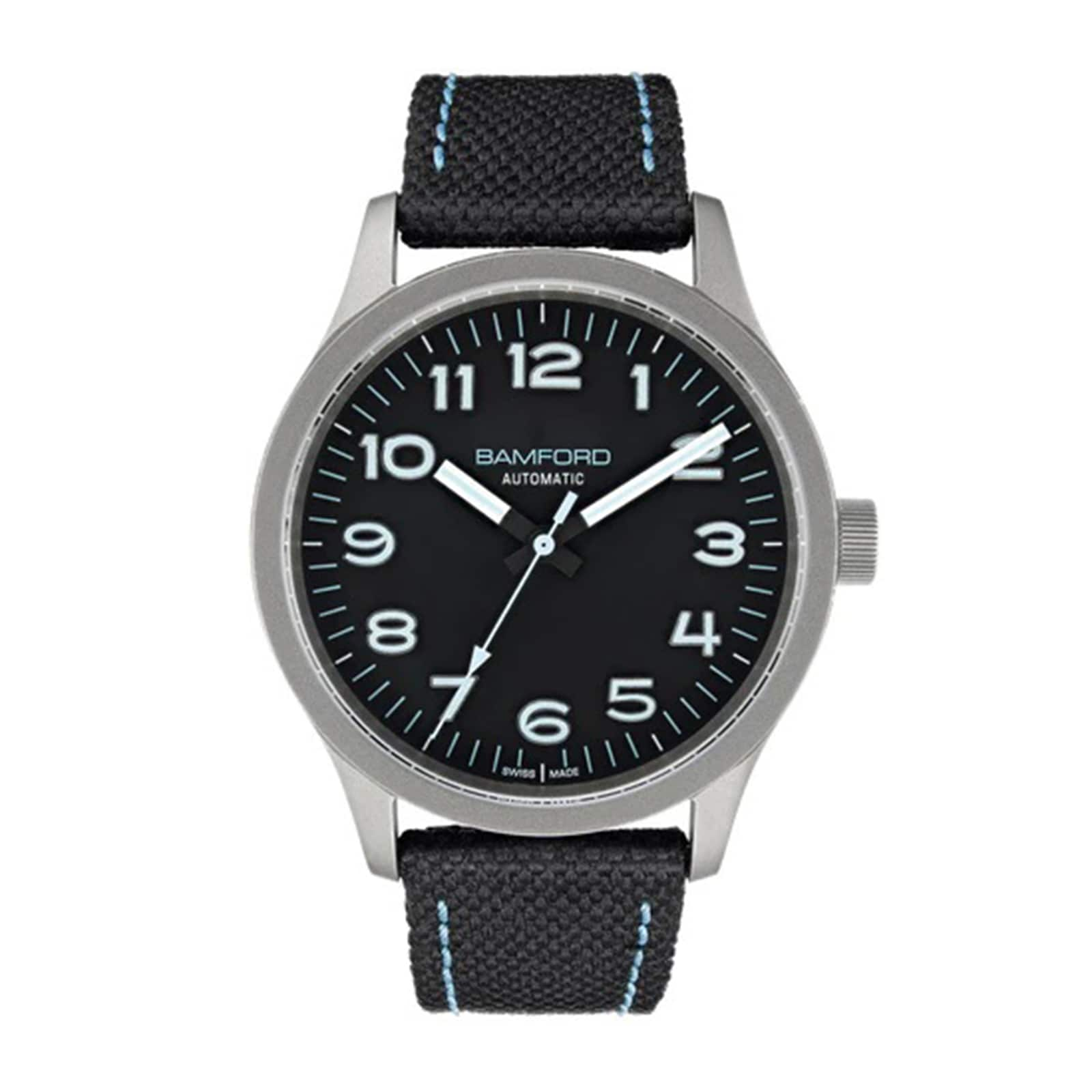 B80 Modern 39mm Mens Watch - Black And Blue