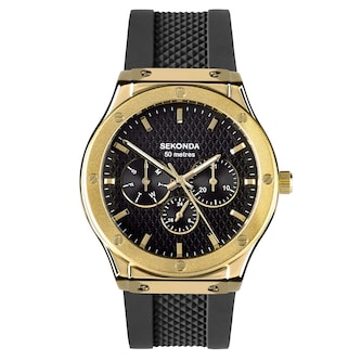 Sekonda Titan 42mm Mens Watch Black