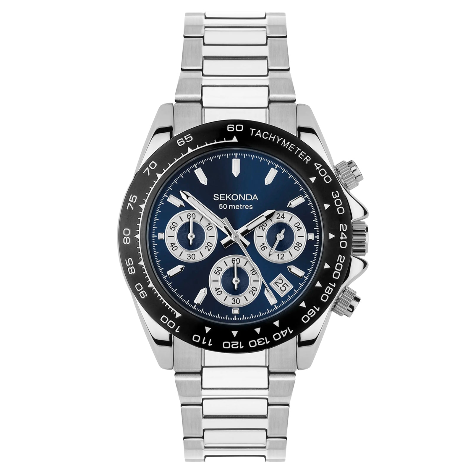 Sekonda Circuit Chronograph 39mm Mens Watch Blue