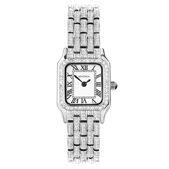 Sekonda Monica 22mm Ladies Watch White Sekonda Monica 22mm Ladies Watch White
