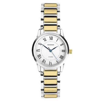 Sekonda Beaumont 28mm Ladies Watch White Sekonda Beaumont 28mm Ladies Watch White