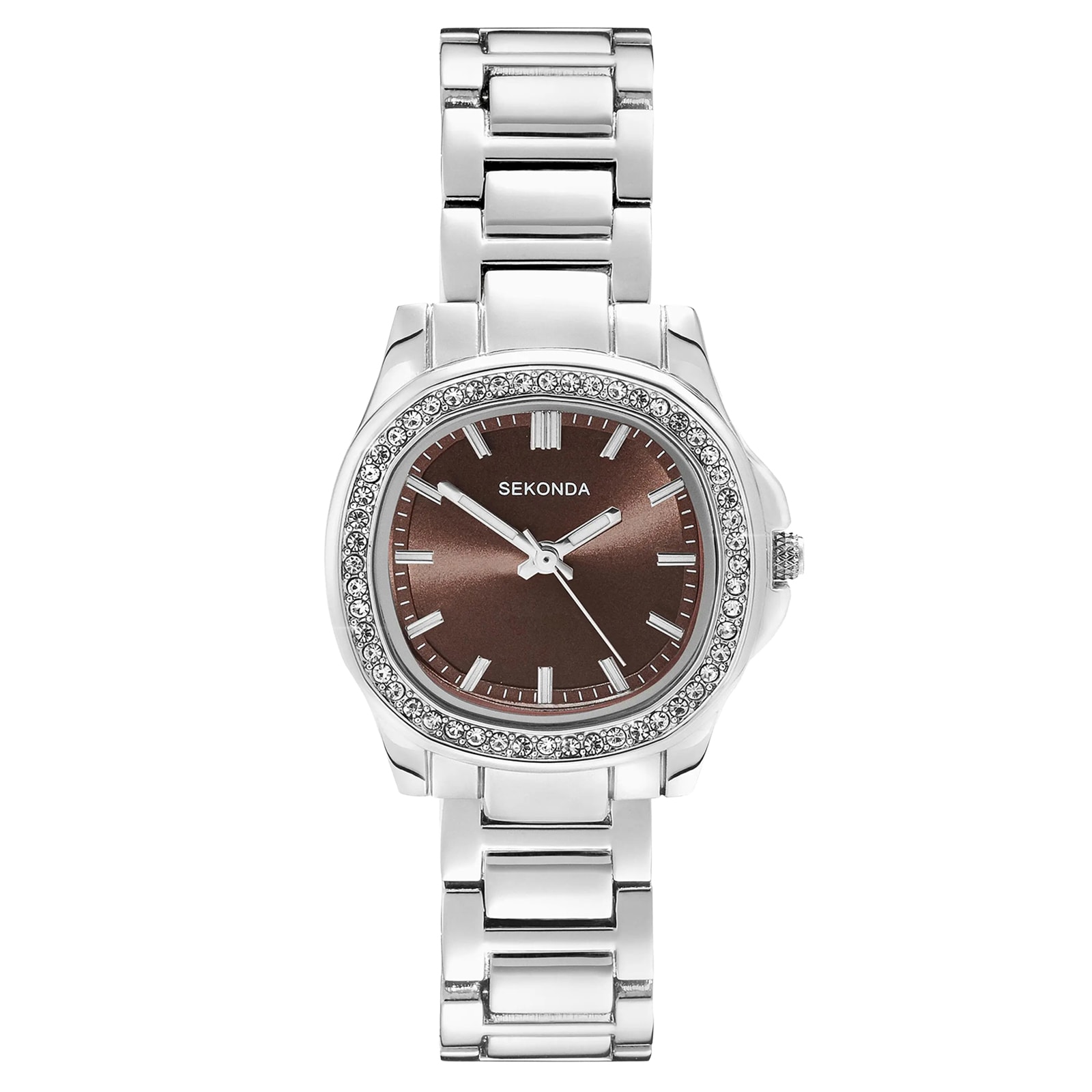 Sekonda Octaire 30mm Ladies Watch Brown