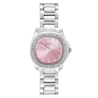 Sekonda Octaire 30mm Ladies Watch Pink Sekonda Octaire 30mm Ladies Watch Pink