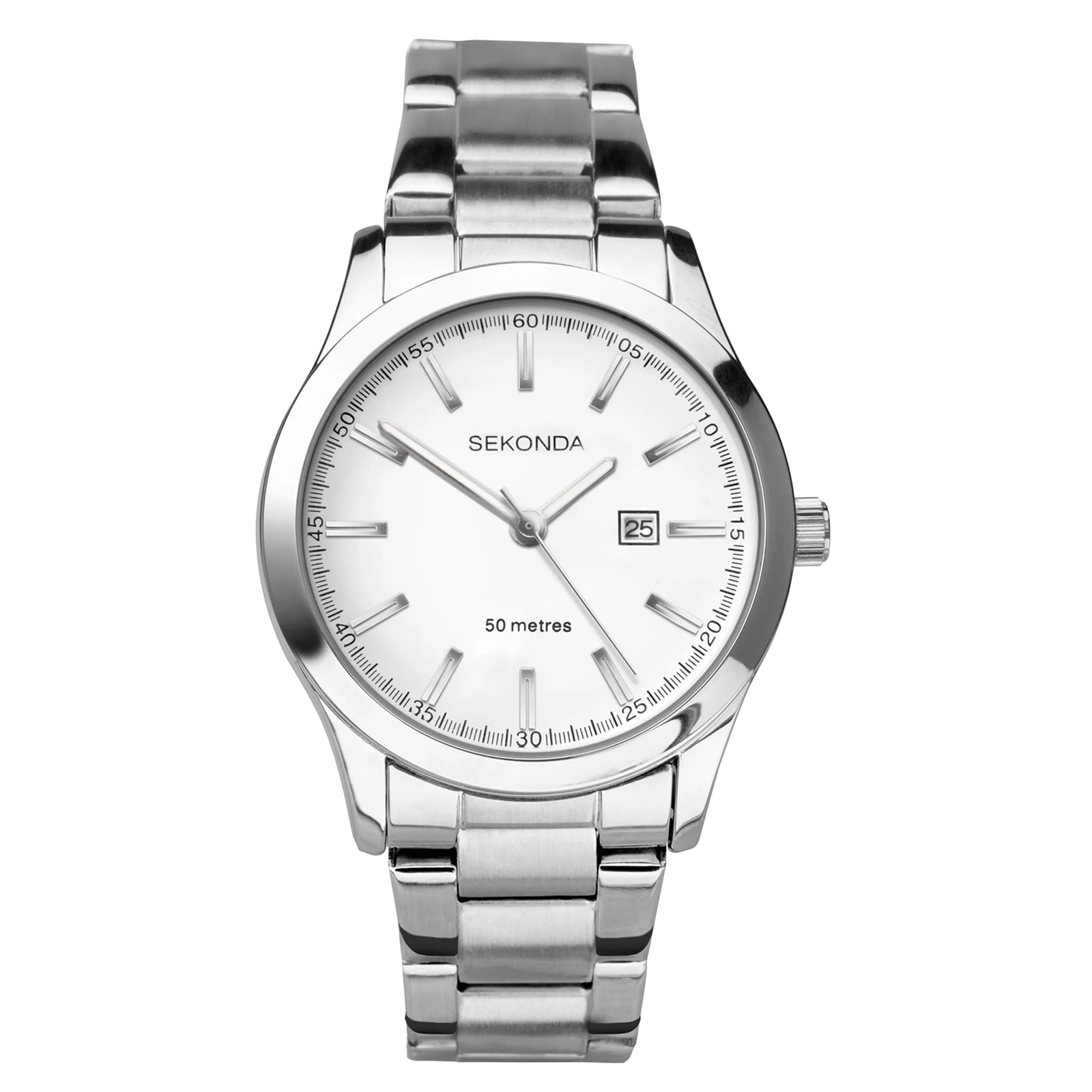 Sekonda Taylor 34mm Ladies Watch White Sekonda Taylor 34mm Ladies Watch White