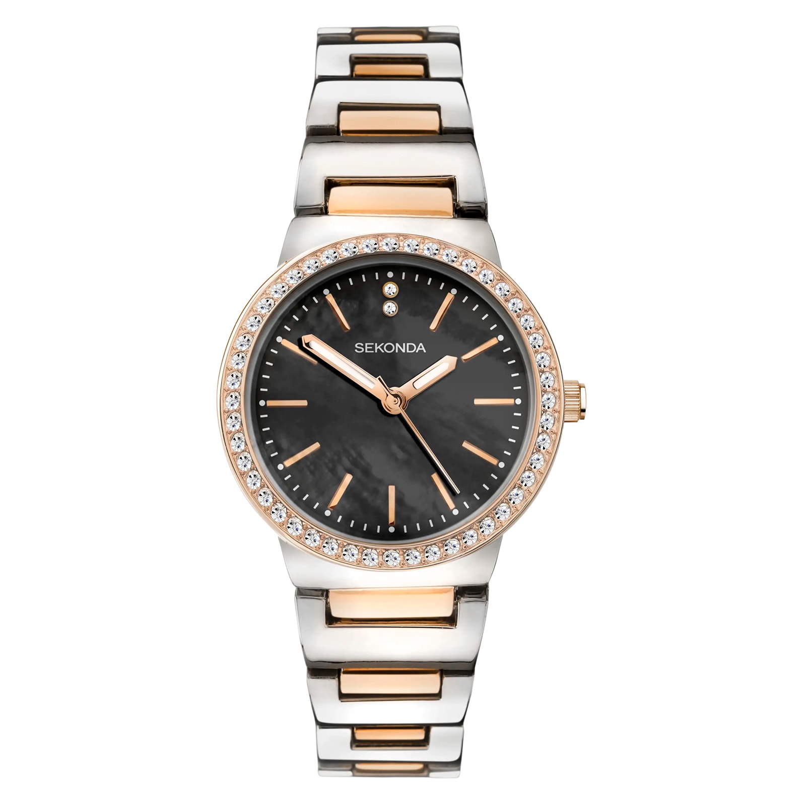 Sekonda Amelia 28mm Ladies Watch Black Sekonda Amelia 28mm Ladies Watch Black