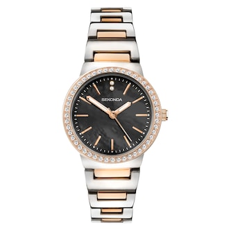 Sekonda Amelia 28mm Ladies Watch Black Sekonda Amelia 28mm Ladies Watch Black