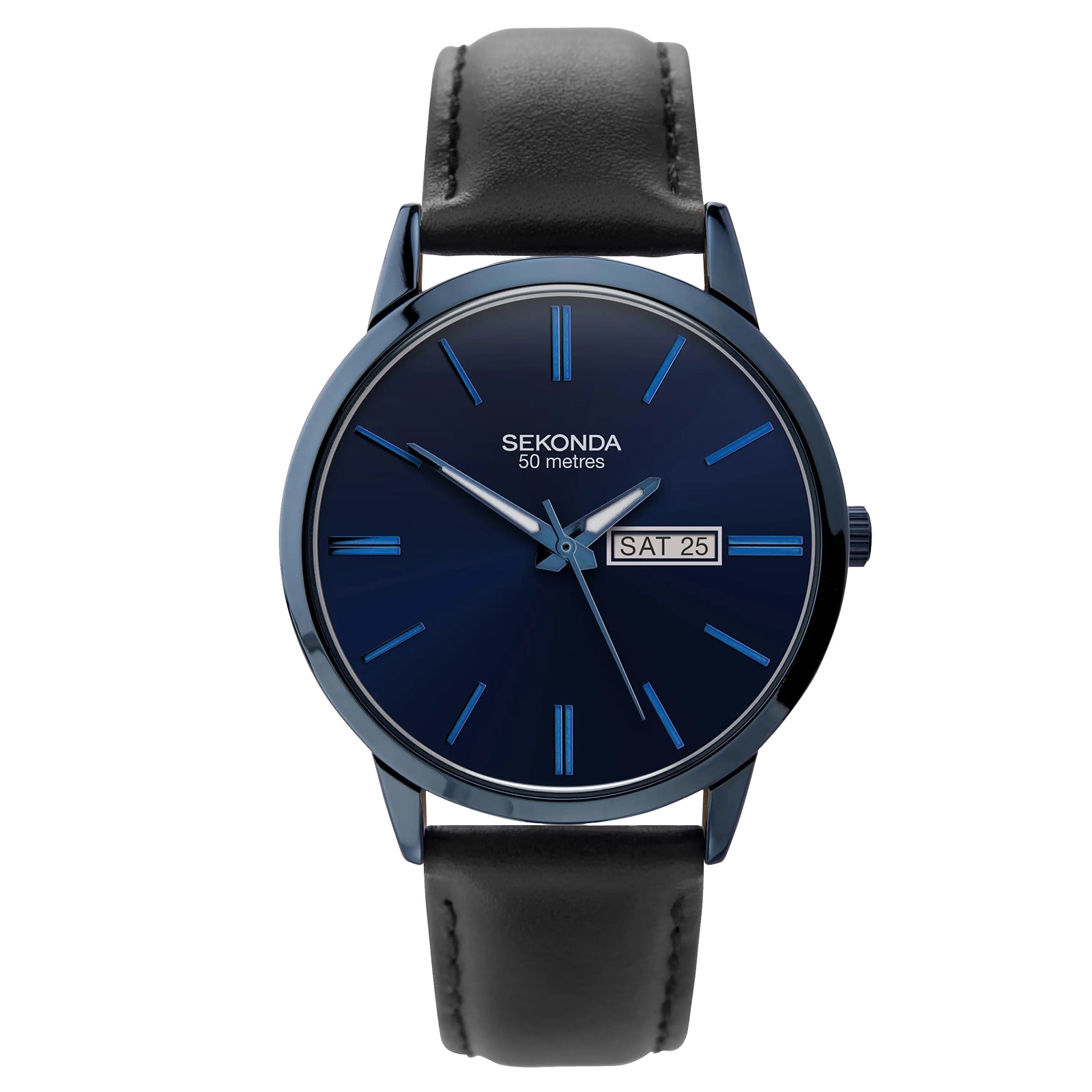 Sekonda Jackson 40mm Mens Watch Blue Sekonda Jackson 40mm Mens Watch Blue