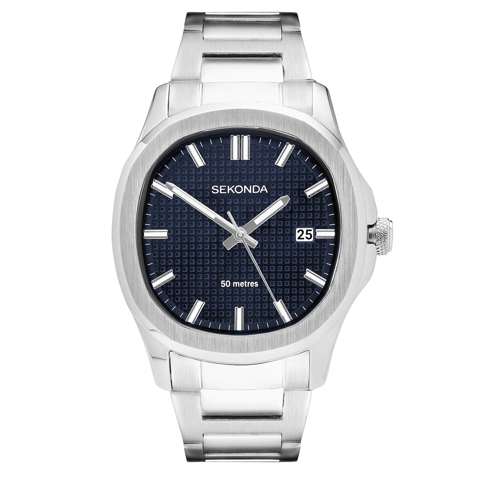 Sekonda Octaire 40mm Mens Watch Blue Sekonda Octaire 40mm Mens Watch Blue