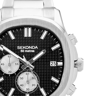 Sekonda Octaire 40mm Mens Watch Black
