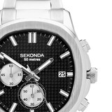 Sekonda Octaire 40mm Mens Watch Black