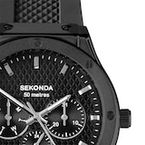 Sekonda Titan 42mm Mens Watch Black