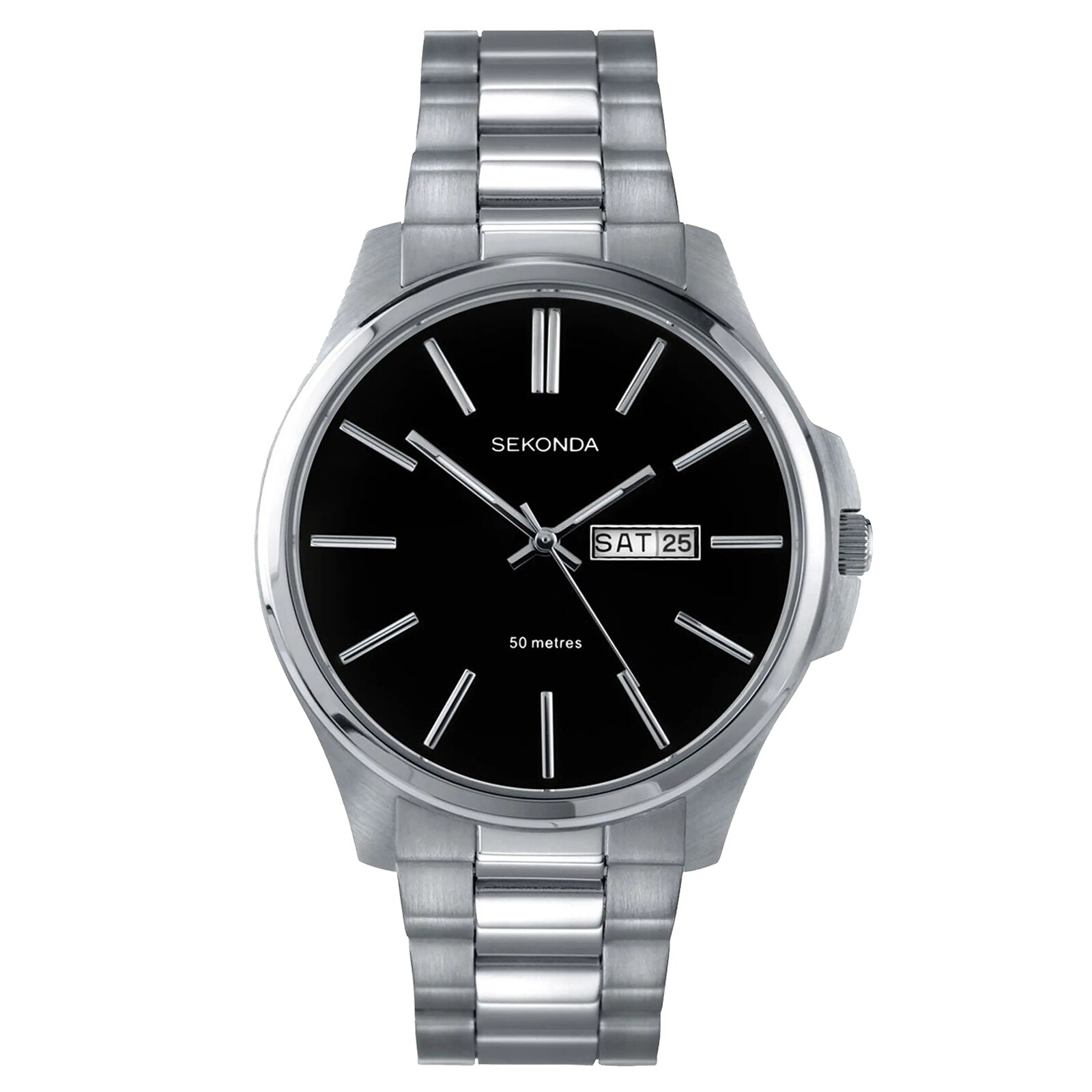 Sekonda Jones 41mm Mens Watch Black