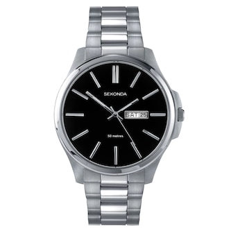 Sekonda Jones 41mm Mens Watch Black