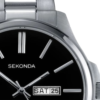 Sekonda Jones 41mm Mens Watch Black