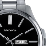 Sekonda Jones 41mm Mens Watch Black