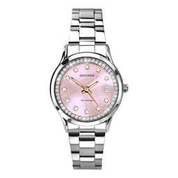 18200572 - Catherine Crystal 27mm Ladies Watch Pink