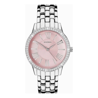 Sekonda Charlotte 33mm Ladies Watch Pink Sekonda Charlotte 33mm Ladies Watch Pink