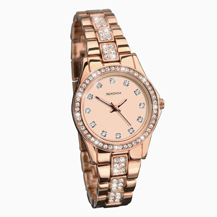 Sekonda Joanne Starfall 27mm Ladies Watch Rose Gold