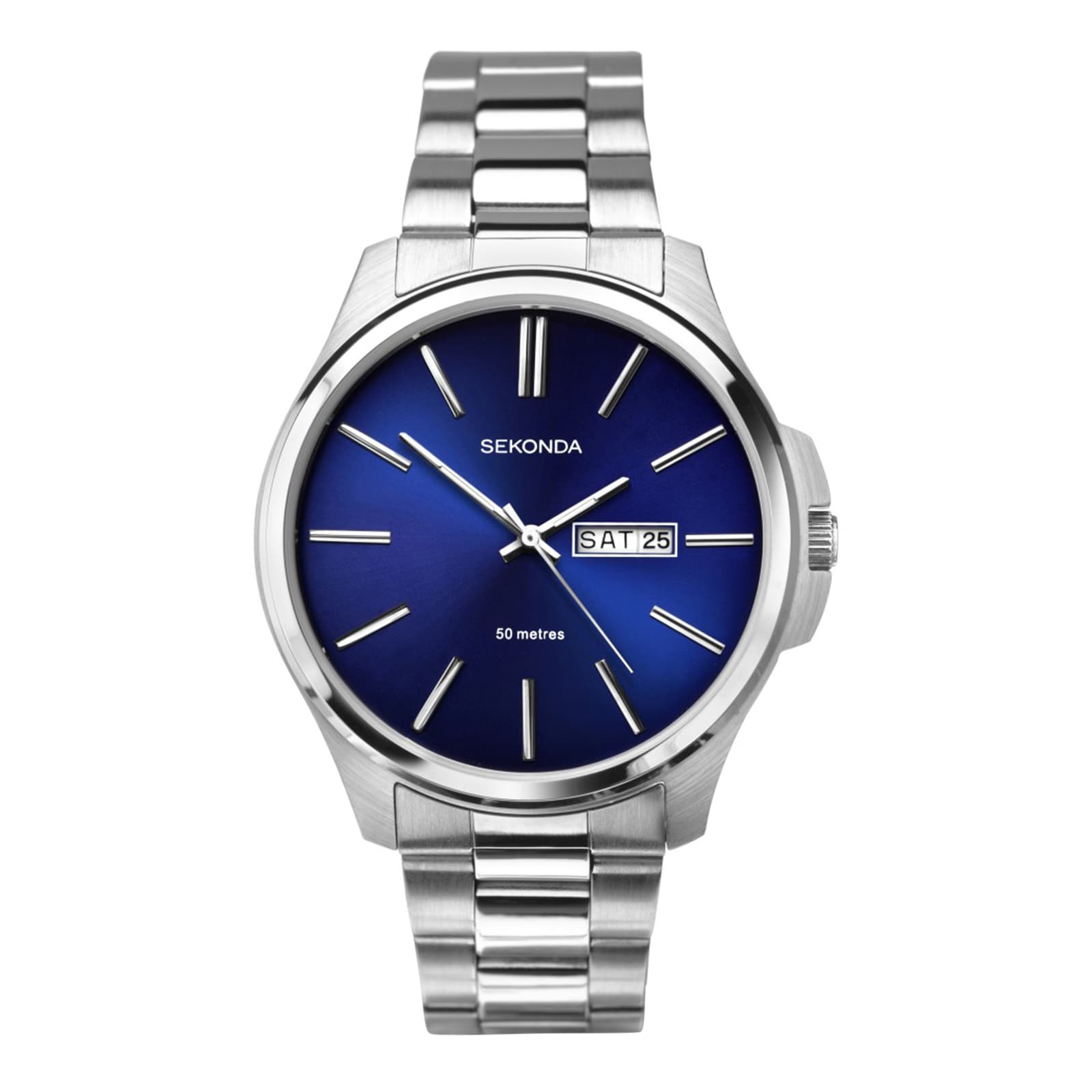 Sekonda Jones 41mm Mens Watch Blue Sekonda Jones 41mm Mens Watch Blue