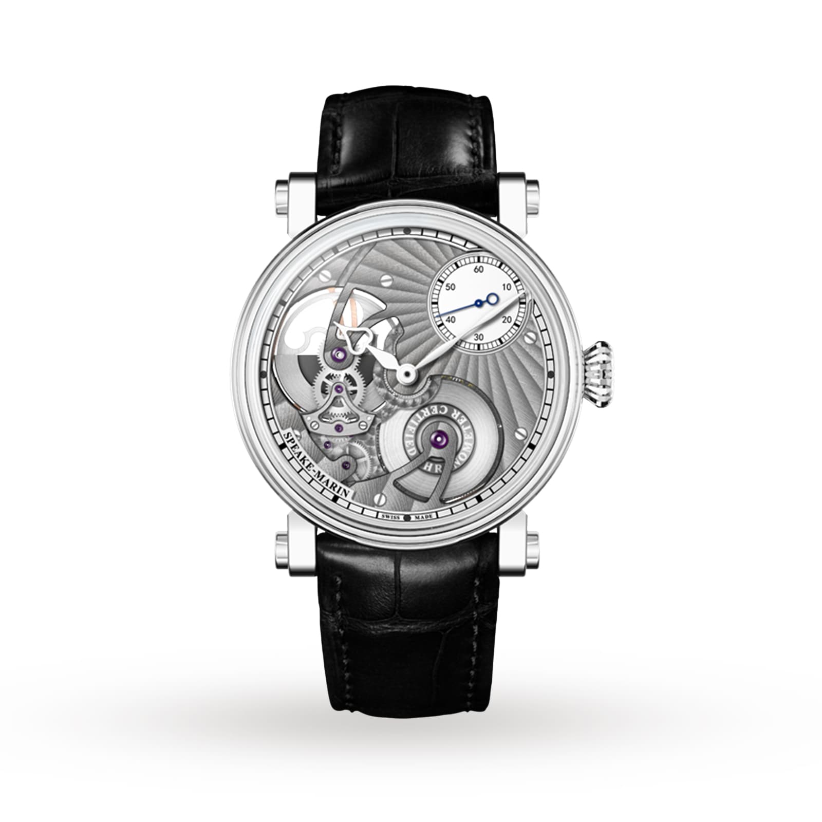 Speake-Marin One & Two Openworked Titanium 38mm Speake-Marin One & Two Openworked Titanium 38mm