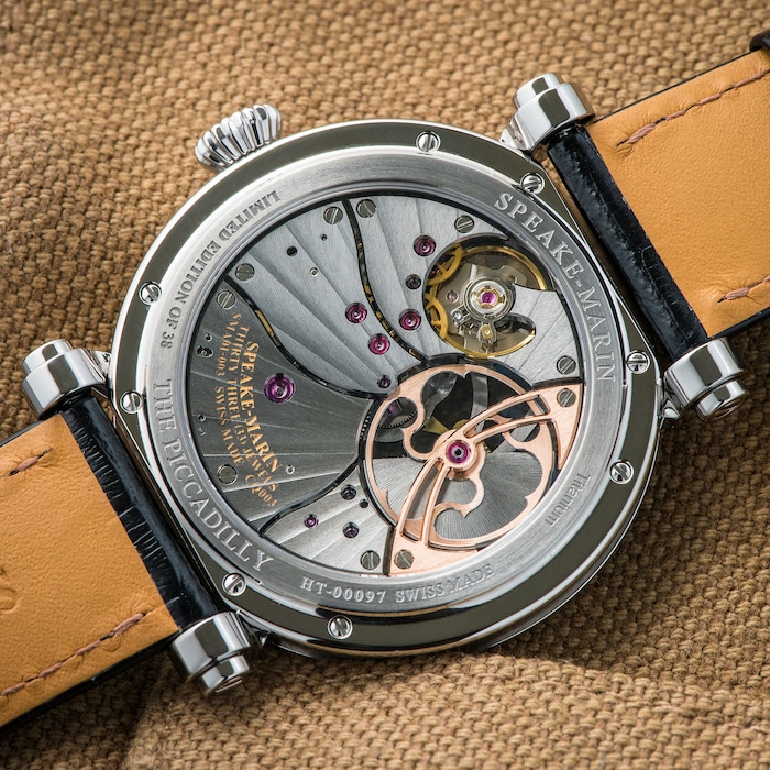 Speake-Marin Openworked Hours & Minutes Titanium 42mm LIMITED EDITION - SMA01 In-House movement