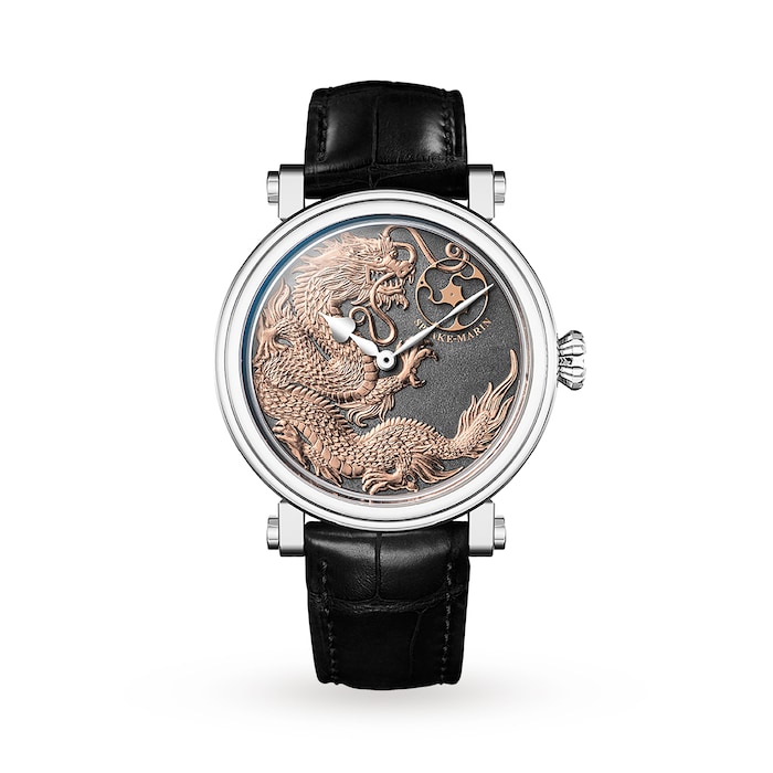 Speake-Marin Dragon Grey Dial & Golden Dragon 42mm