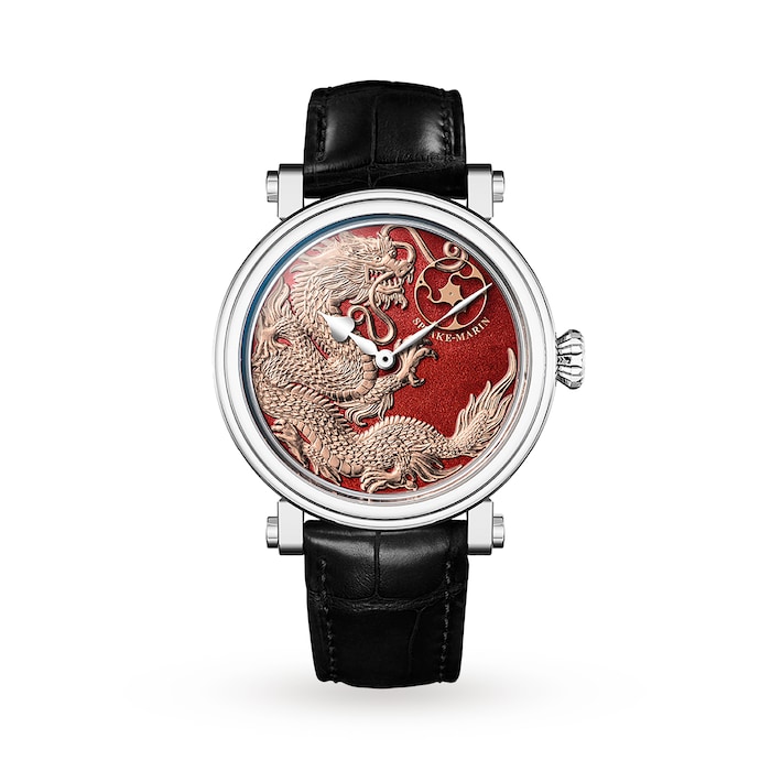 Speake-Marin Dragon Red dial & Golden Dragon 42mm