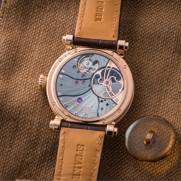 Speake-Marin One & Two Openworked 18k Rose Gold 38mm Hours & Minutes LIMITED EDITION - SMA01 In-House movement