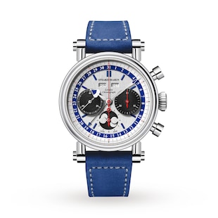 Speake-Marin London Chronograph Blue Dial LIMITED EDITION - Exceptional Valjoux 88 movement
