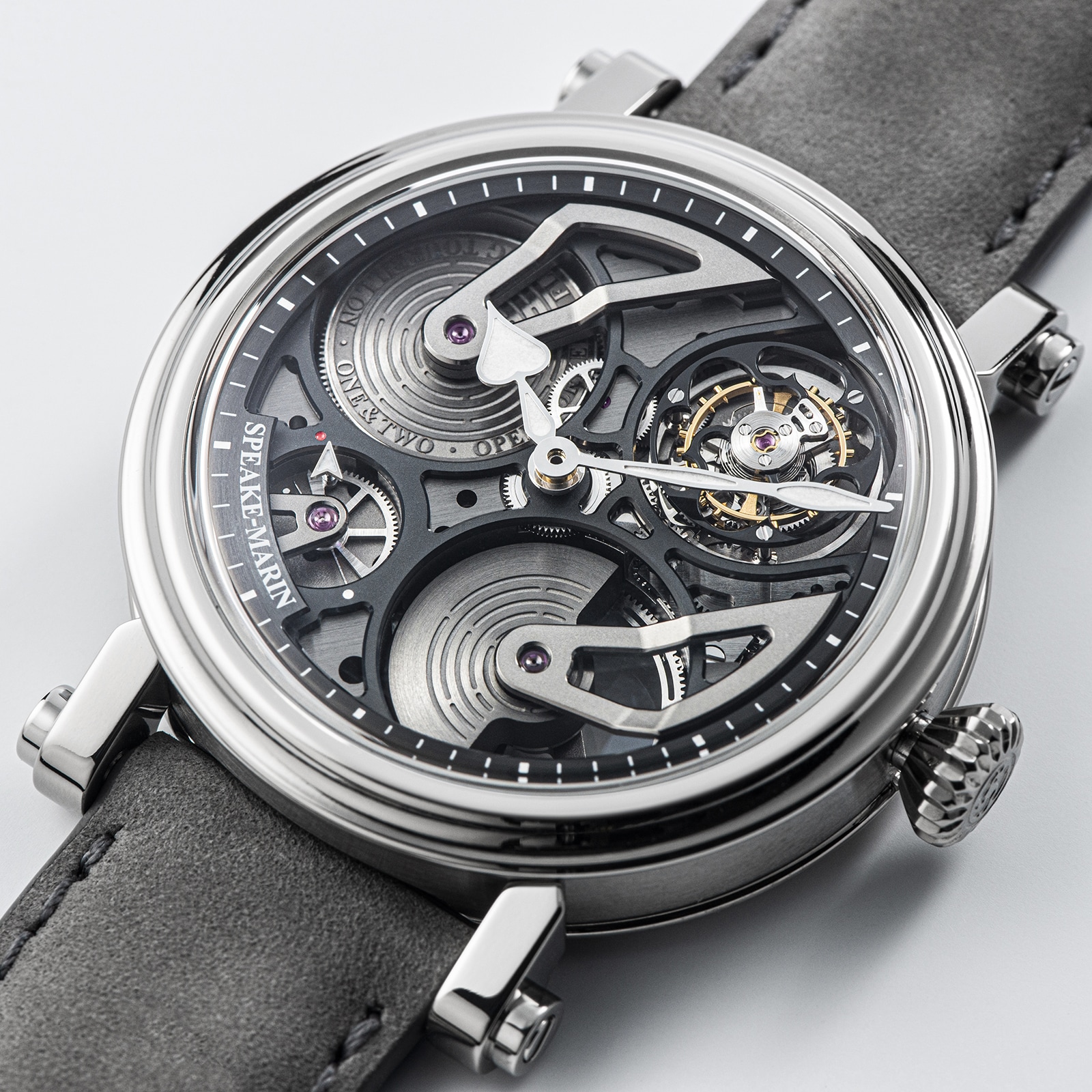 Speake-Marin Openworked Tourbillon LIMITED EDITION - SMA05 In-House movement