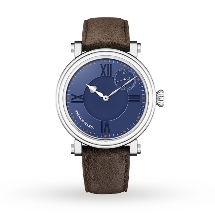 Speake-Marin One & Two Academic Metallic Blue LIMITED EDITION - SMA03 In-House movement