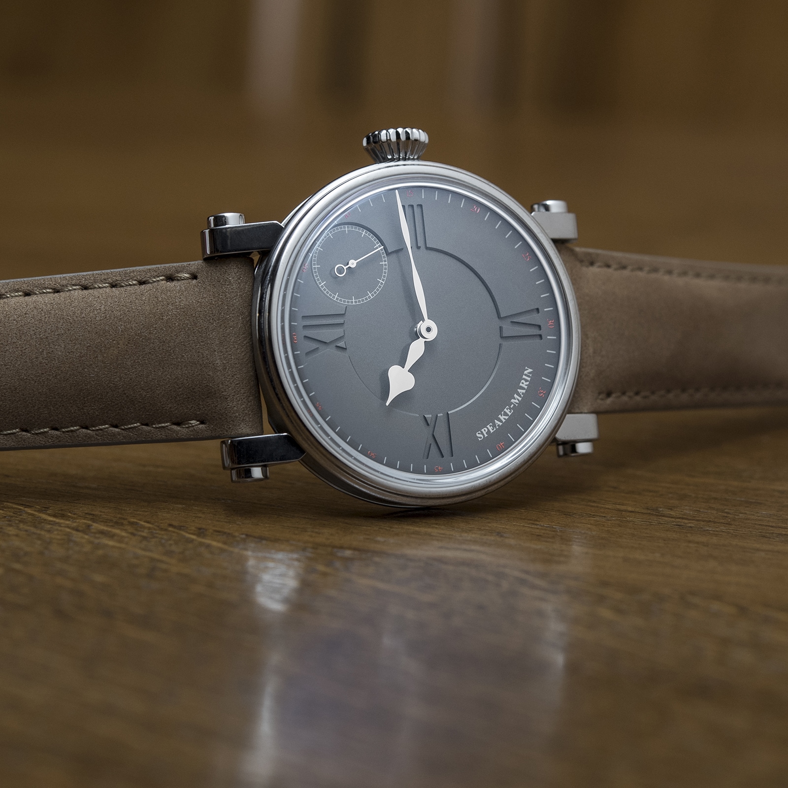 Speake-Marin One & Two Academic Slate Grey LIMITED EDITION - SMA03 In-House movement Speake-Marin One & Two Academic Slate Grey LIMITED EDITION - SMA03 In-House movement